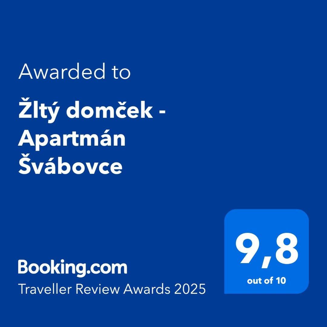 Zlty Domcek - Apartman Svabovce Ngoại thất bức ảnh
